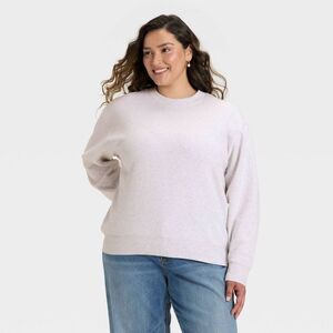 Universal Thread - Women's Pullover Sweatshirt - Universal Thread Hea Gray